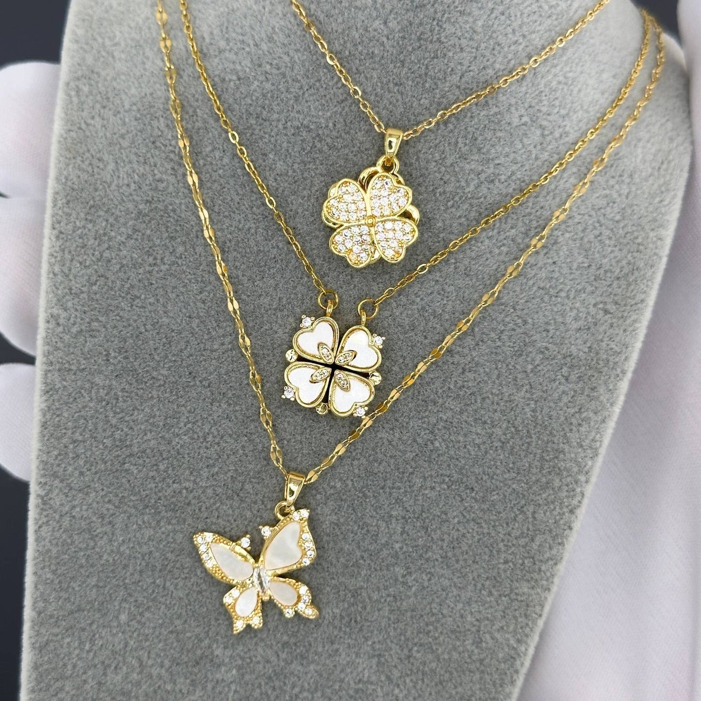 18K gold-plated Stainless-steel necklace
