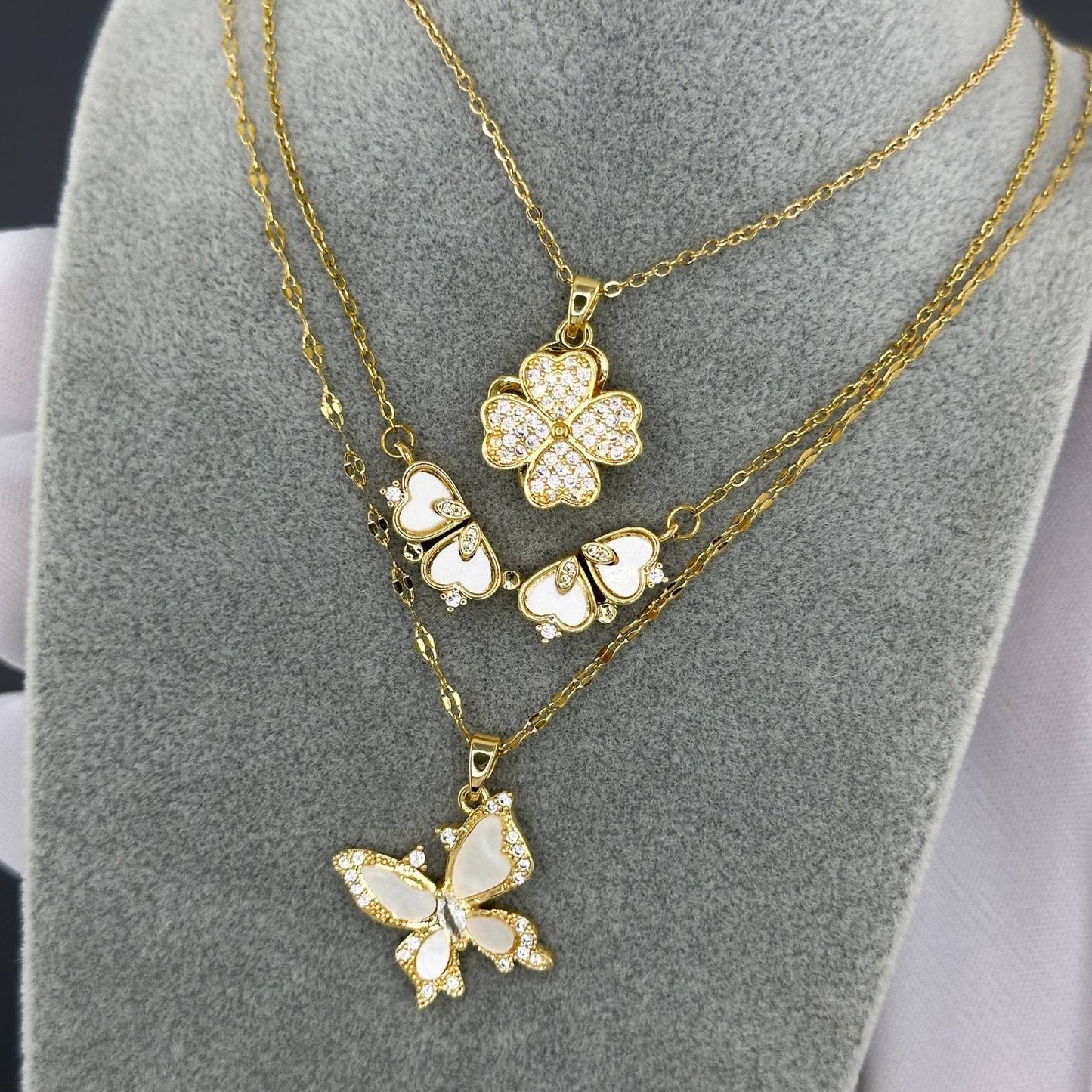 18K gold-plated Stainless-steel necklace