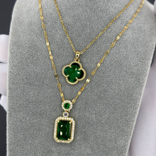 18K gold-plated Stainless-steel necklace