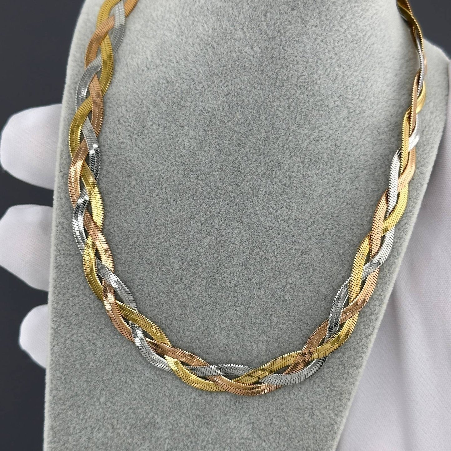 18K gold-plated Stainless-steel necklace