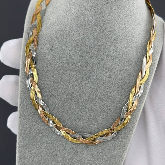 18K gold-plated Stainless-steel necklace