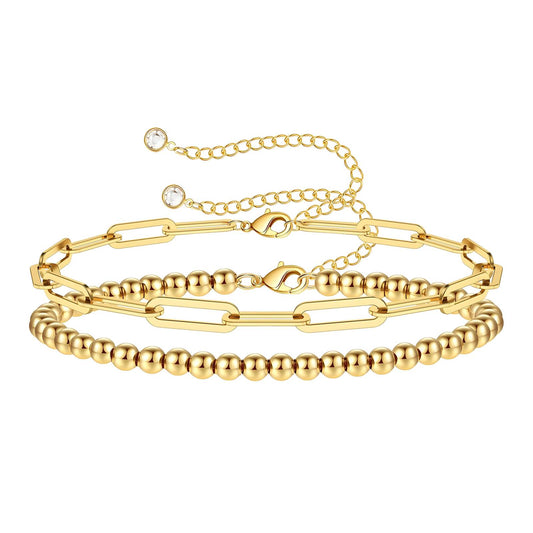 18K gold-plated Stainless-steel bracelet