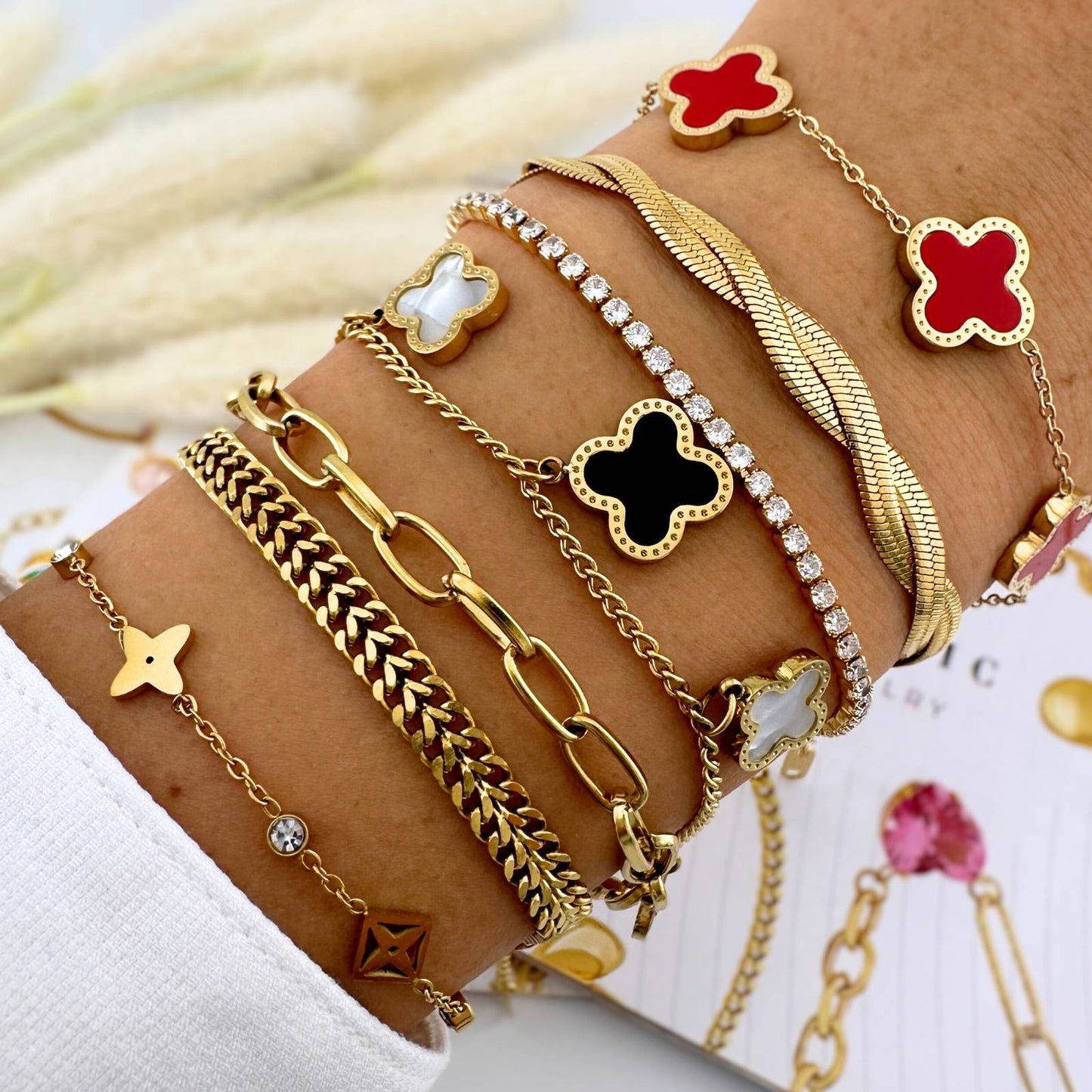 18K gold-plated Stainless-steel bracelet