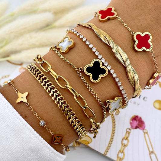 18K gold-plated Stainless-steel bracelet