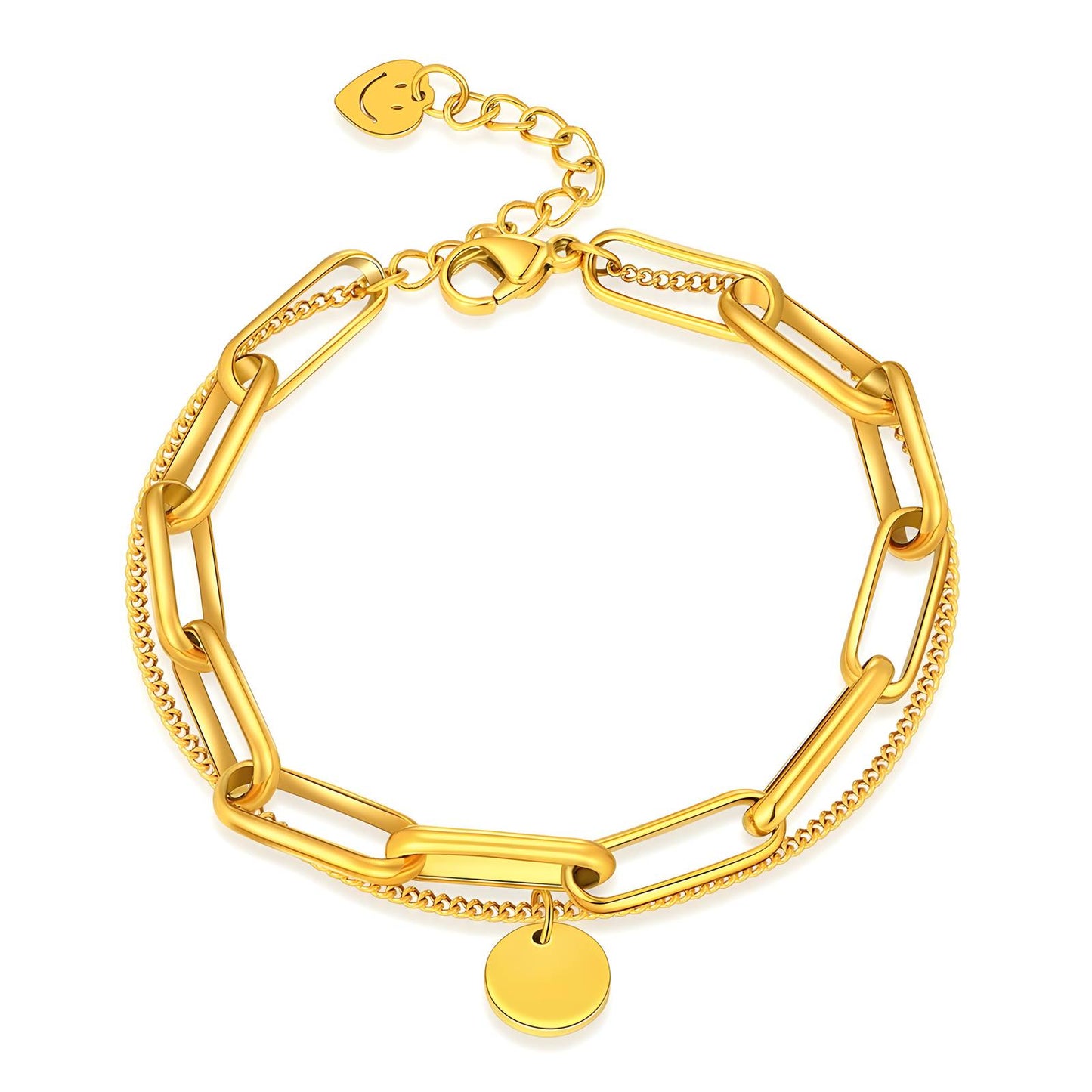 18K gold-plated Stainless-steel bracelet