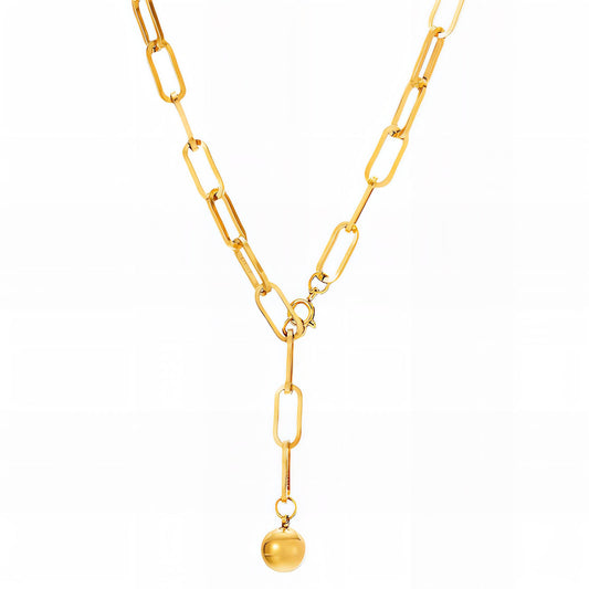 18K gold plated Stainless steel necklace