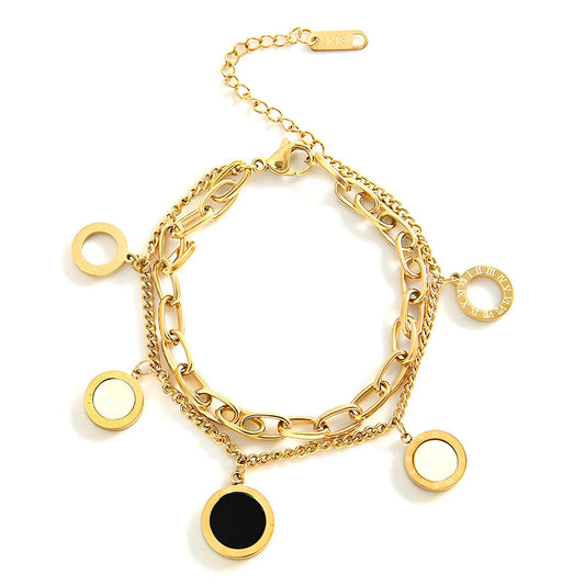 18K gold-plated Stainless-steel bracelet