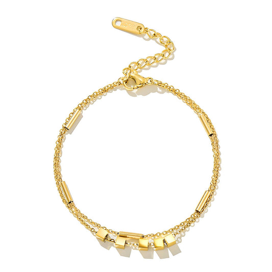 18K gold plated Stainless steel bracelet