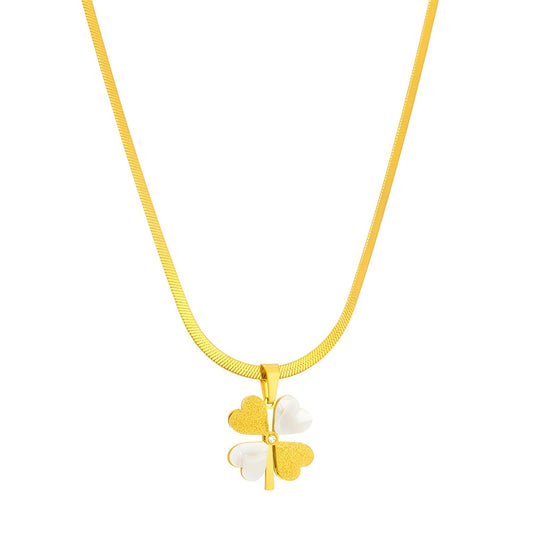 18K gold-plated Stainless-steel necklace