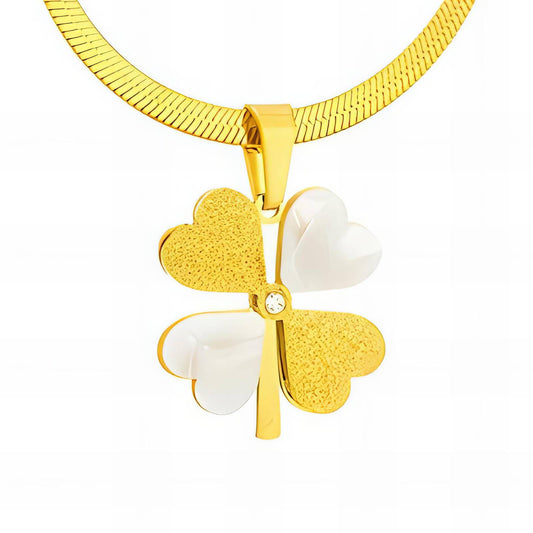 18K gold-plated Stainless-steel necklace