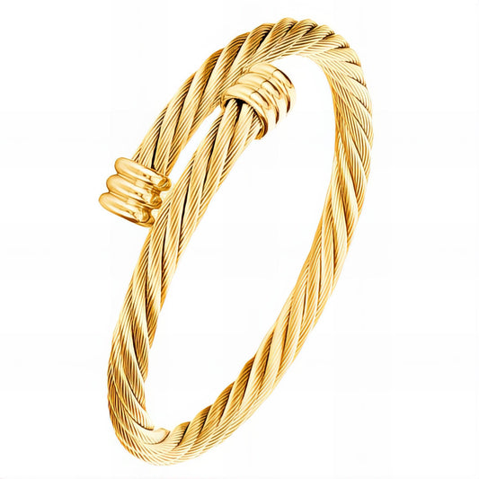 18K gold-plated Stainless-steel bracelet