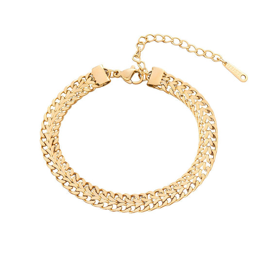 18K gold-plated Stainless-steel bracelet