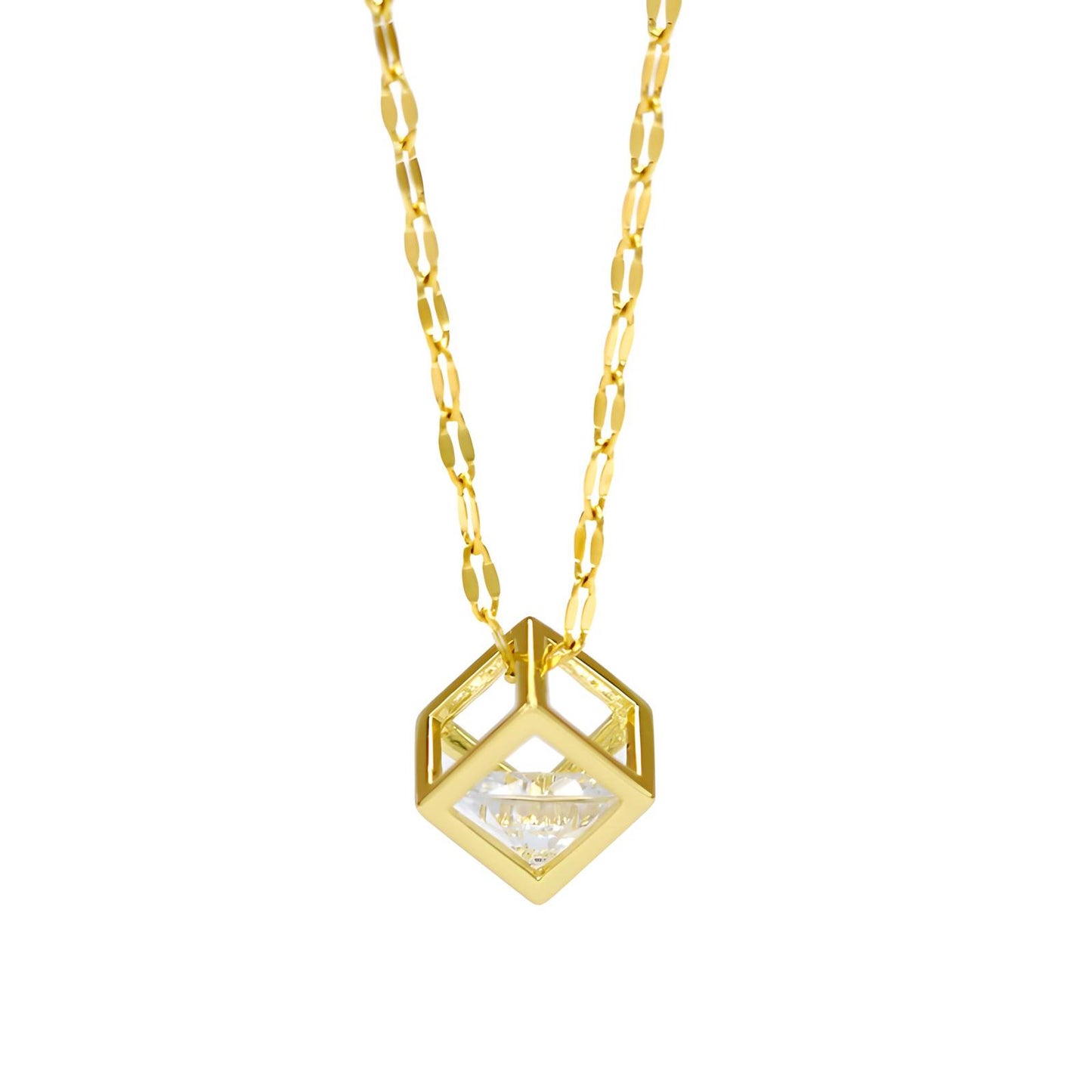 18K gold-plated Stainless-steel necklace