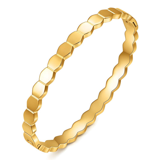 18K gold-plated Stainless-steel bracelet