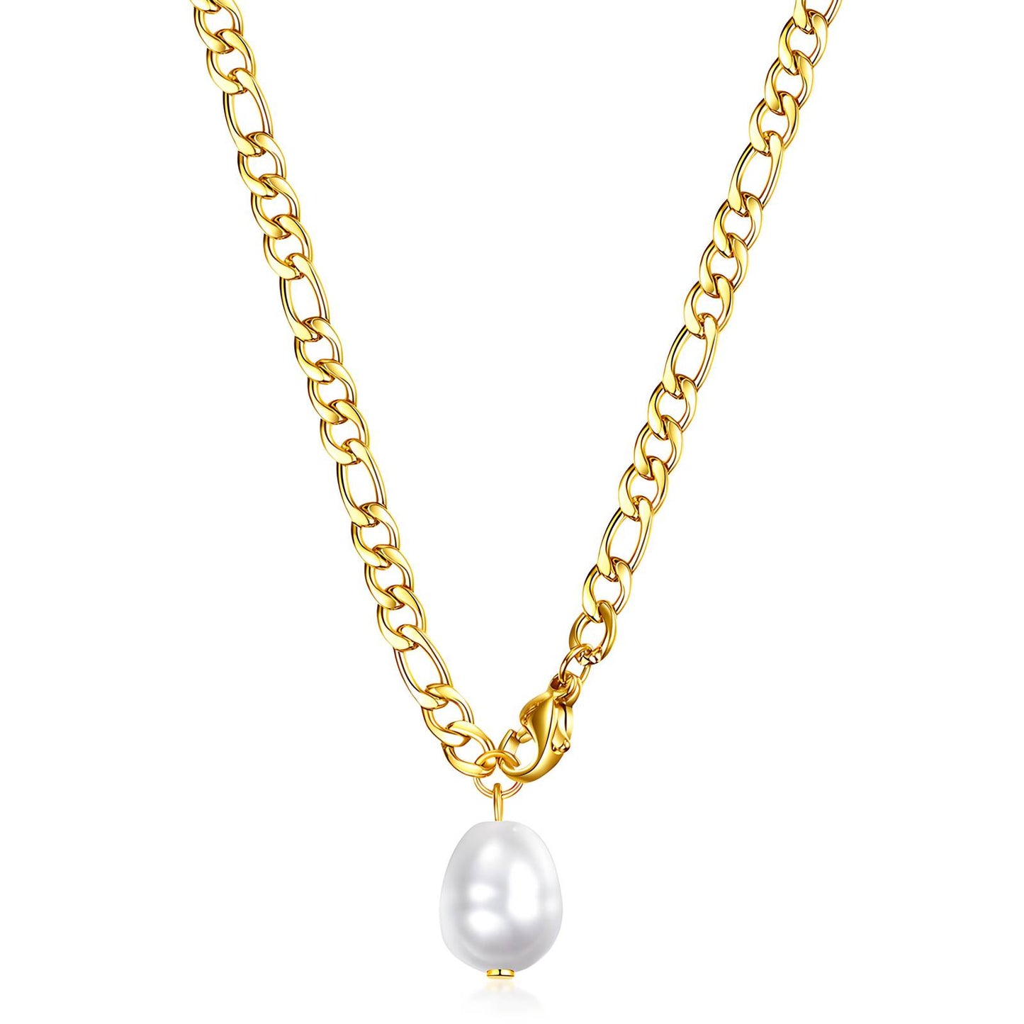 18K gold plated Stainless steel necklace