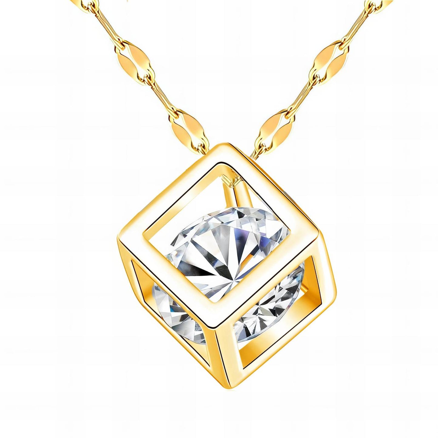 18K gold-plated Stainless-steel necklace