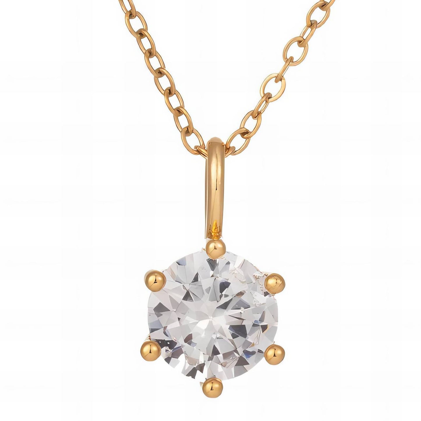 18K gold plated Stainless steel necklace