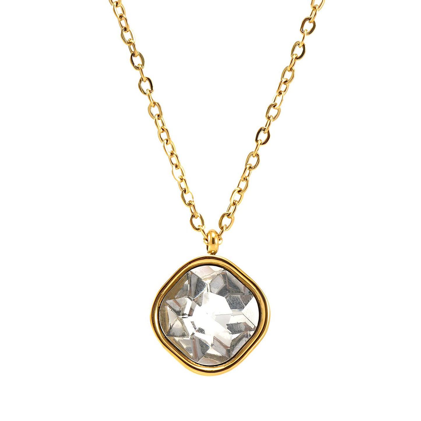 18K gold plated Stainless steel necklace