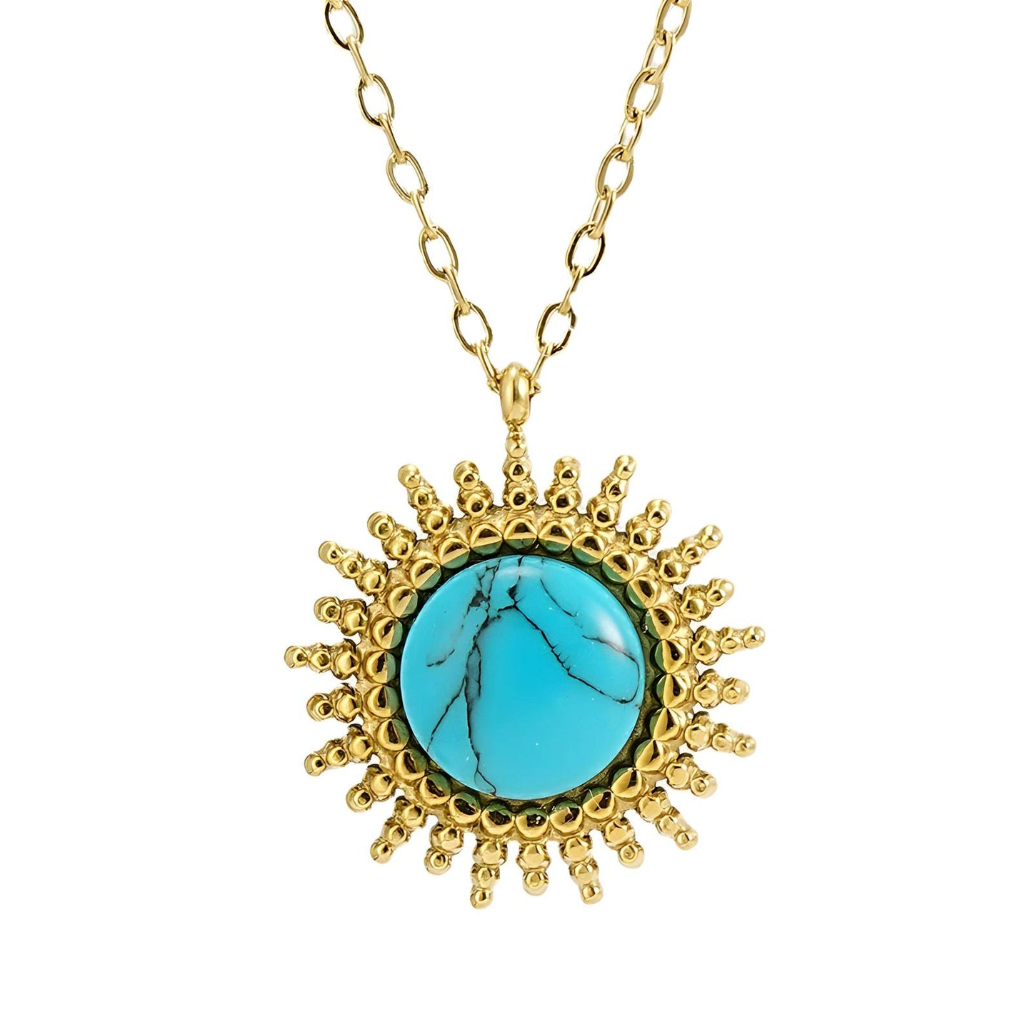 18K gold plated Stainless steel necklace