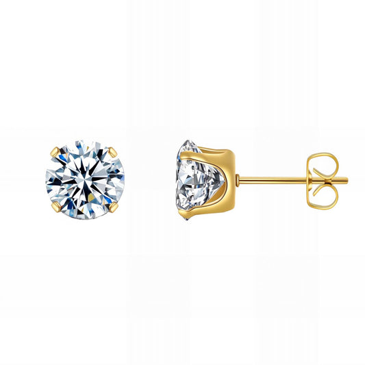 18K gold plated Stainless steel earrings