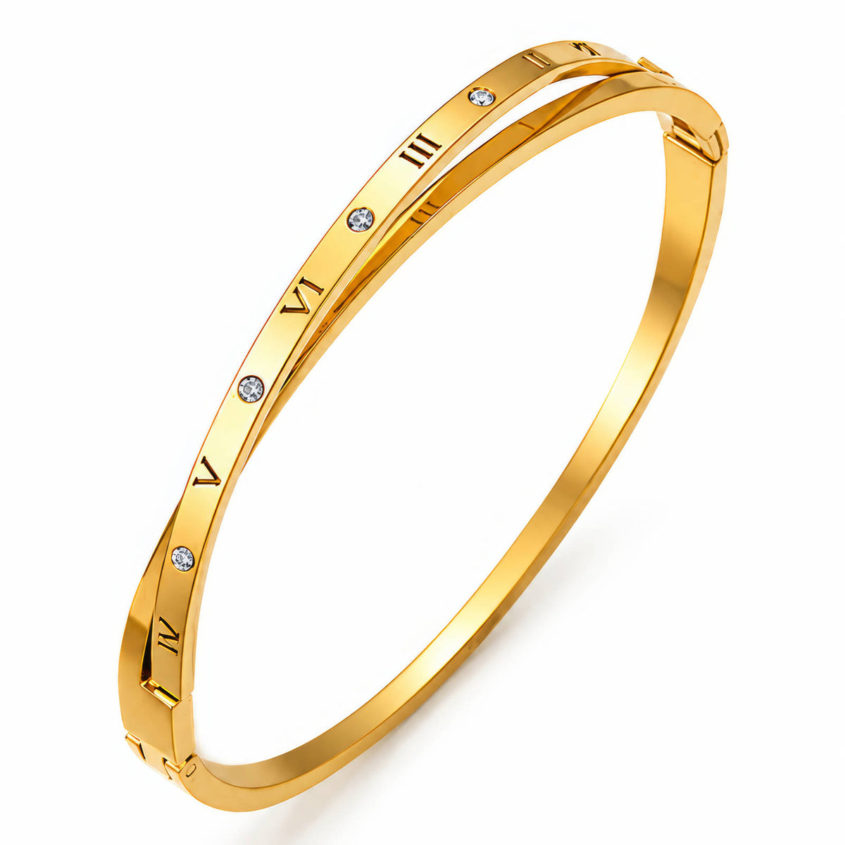 PVD Gold-Plated Stainless Steel Bracelet