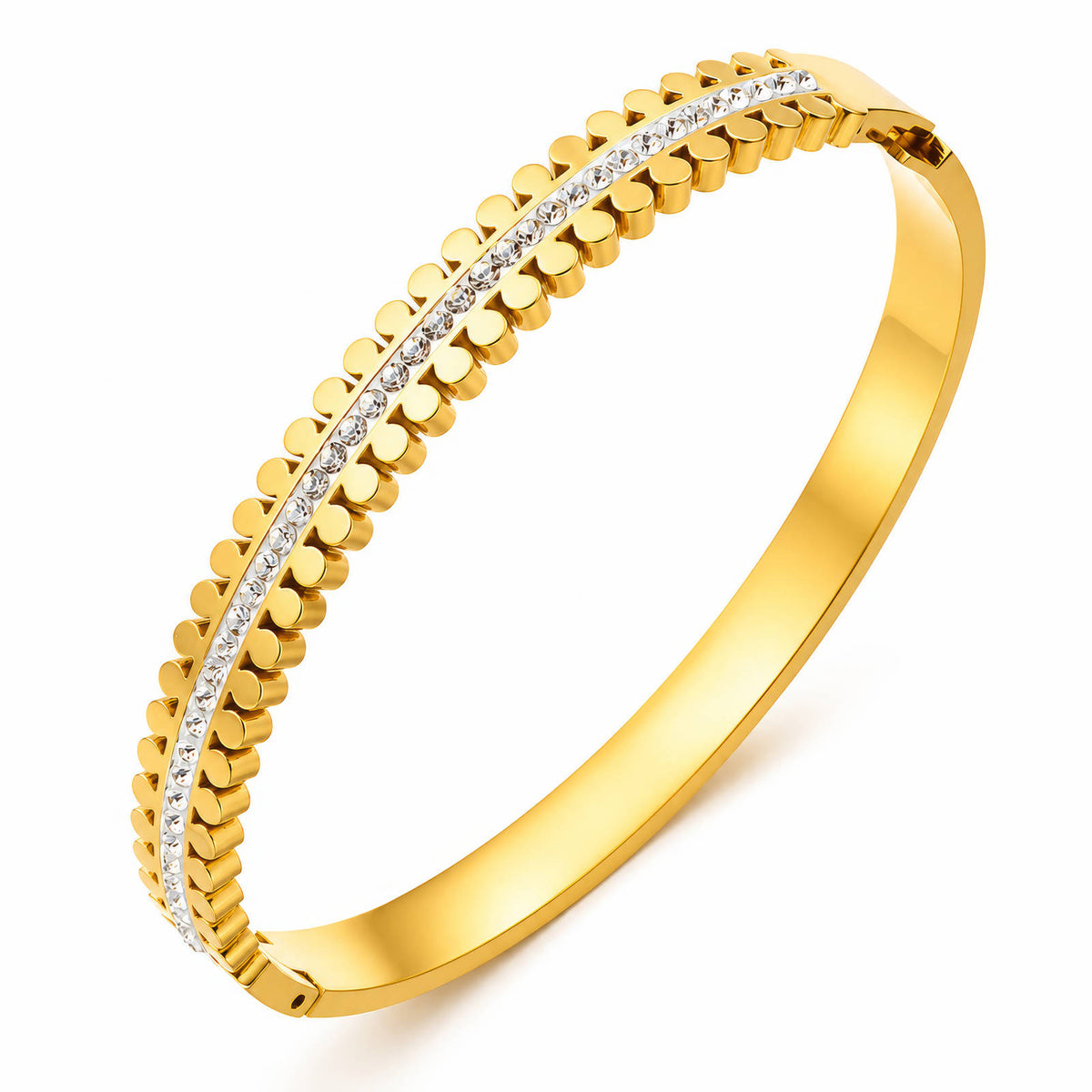 PVD Gold-Plated Stainless Steel Bracelet
