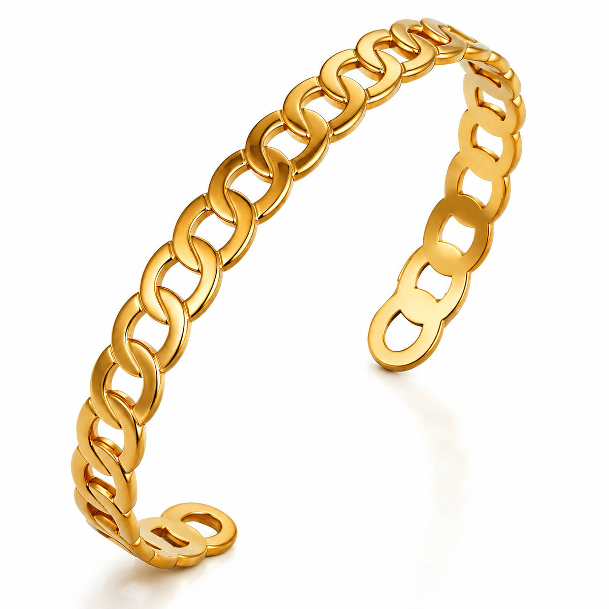PVD Gold-Plated Stainless Steel Bracelet