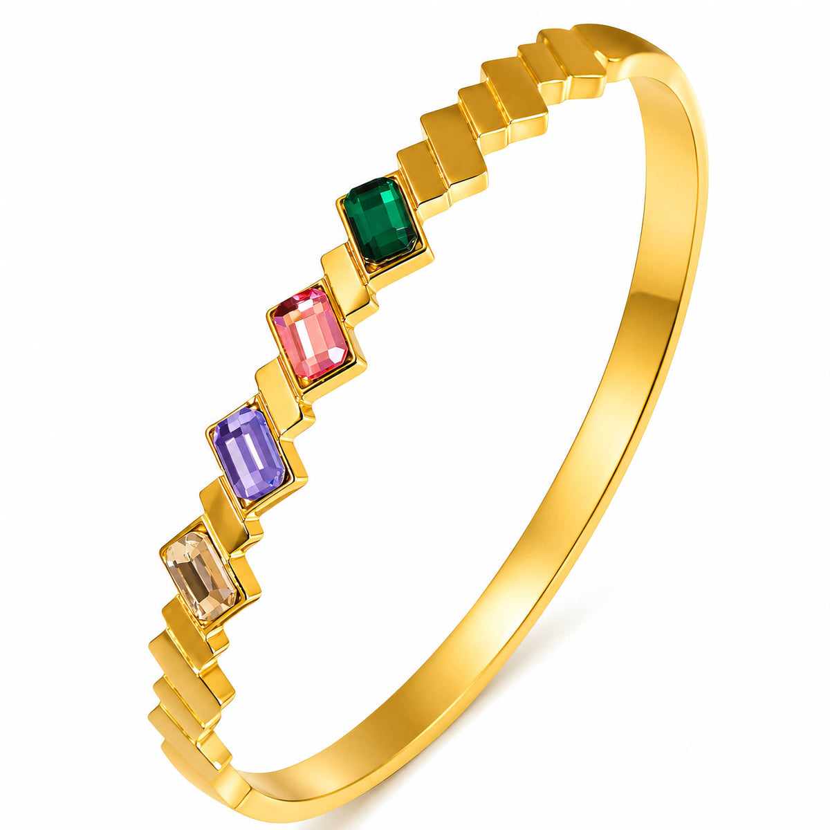 PVD Gold-Plated Stainless Steel Bracelet