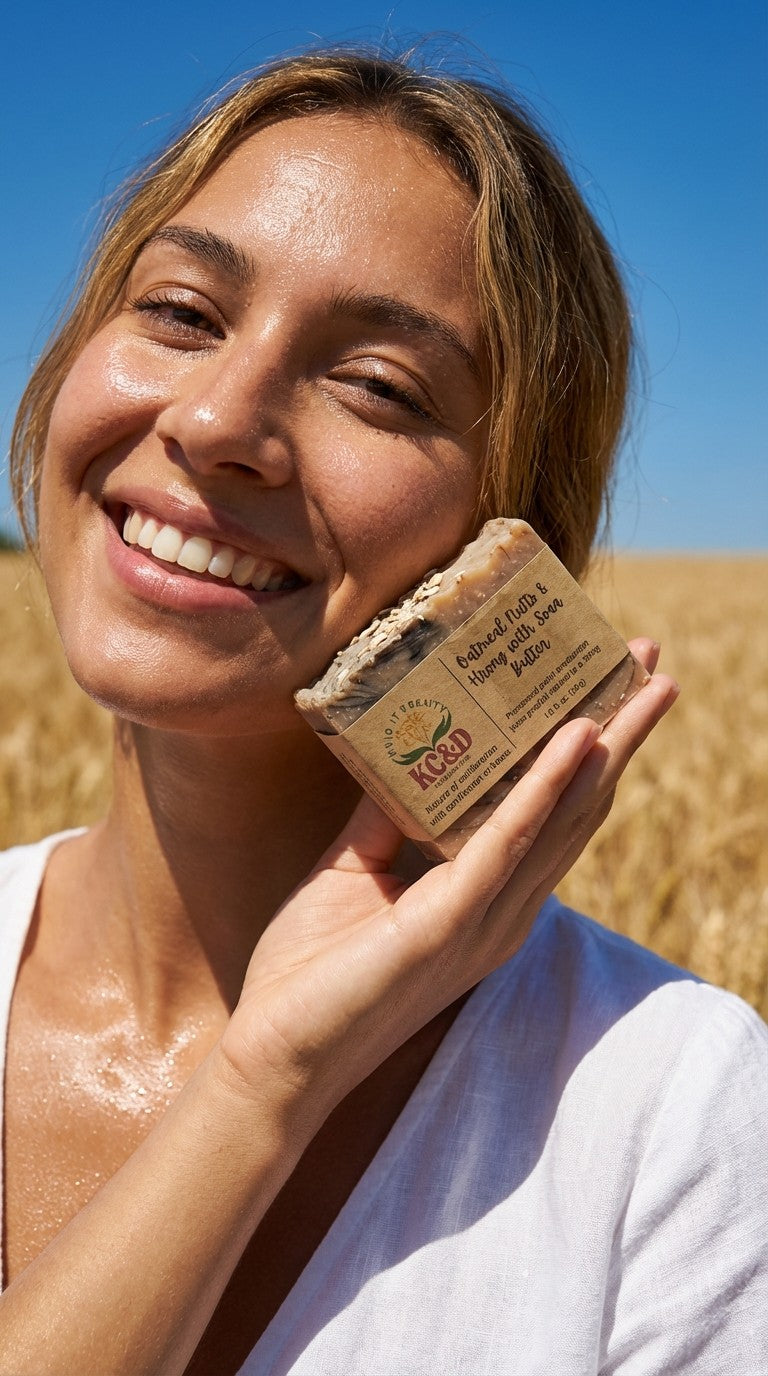 Goat Milk Soap: Oatmeal, Milk & Honey