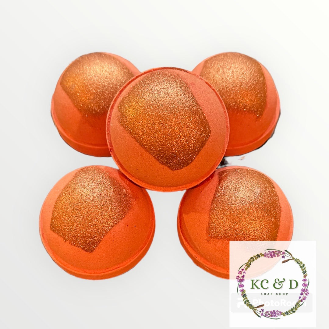 Nourishing Bath Bombs with Sweet Almond Oil