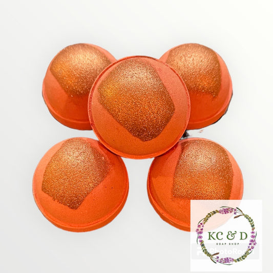 Nourishing Bath Bombs with Sweet Almond Oil