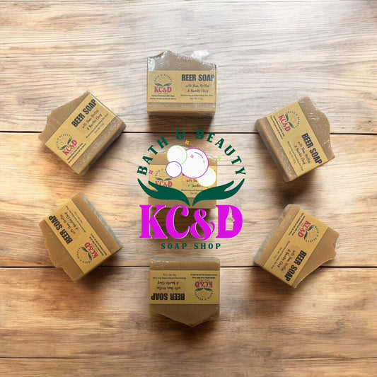 Goat Milk Soap: Beer Soap with Shea Butter & Kaolin Clay