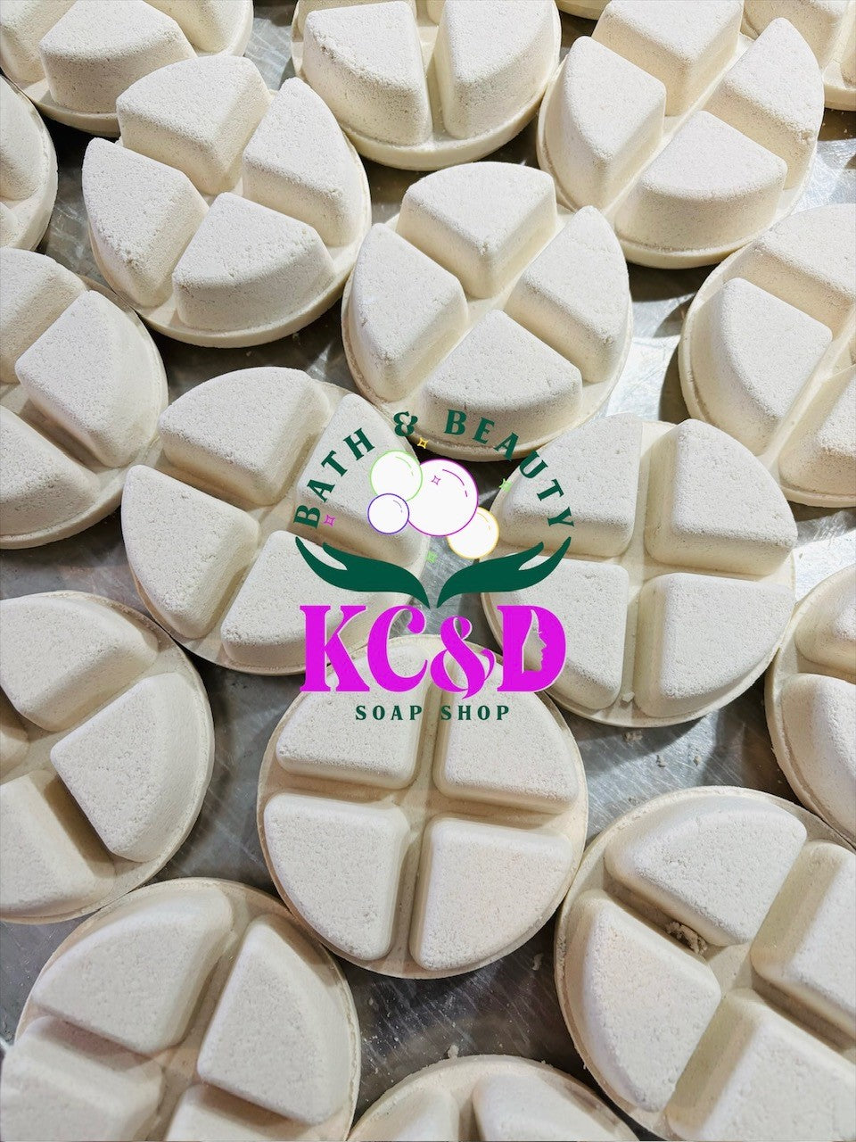 Menthol Shower Steamers with Peppermint Essential Oil