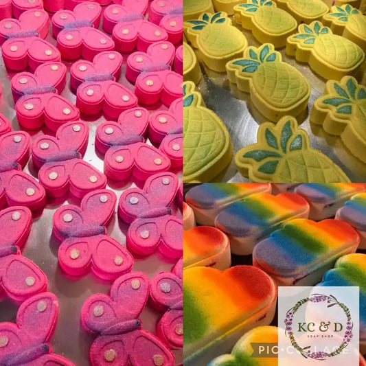 Fun Shape Bath Bombs (Large) Collection