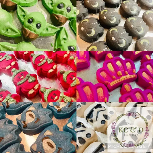 Fun Shape Bath Bombs (Regular) Collection
