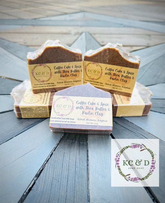 Goat Milk Soap: Coffee Cake at Spice
