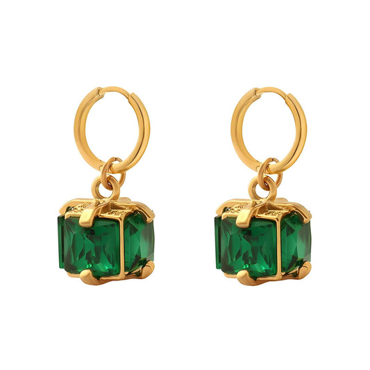 18K gold-plated Stainless-steel earrings