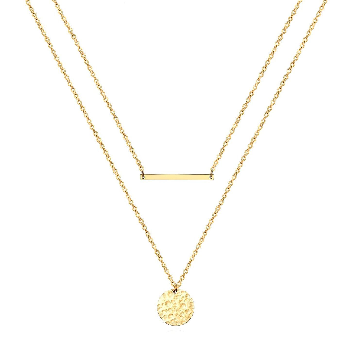 18K gold plated Stainless steel necklace