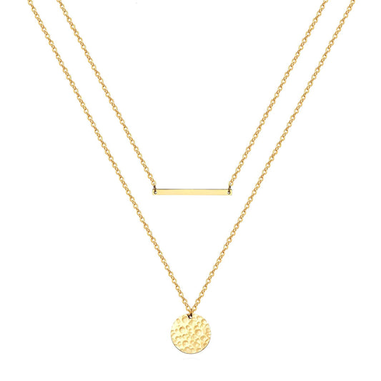 18K gold plated Stainless steel necklace