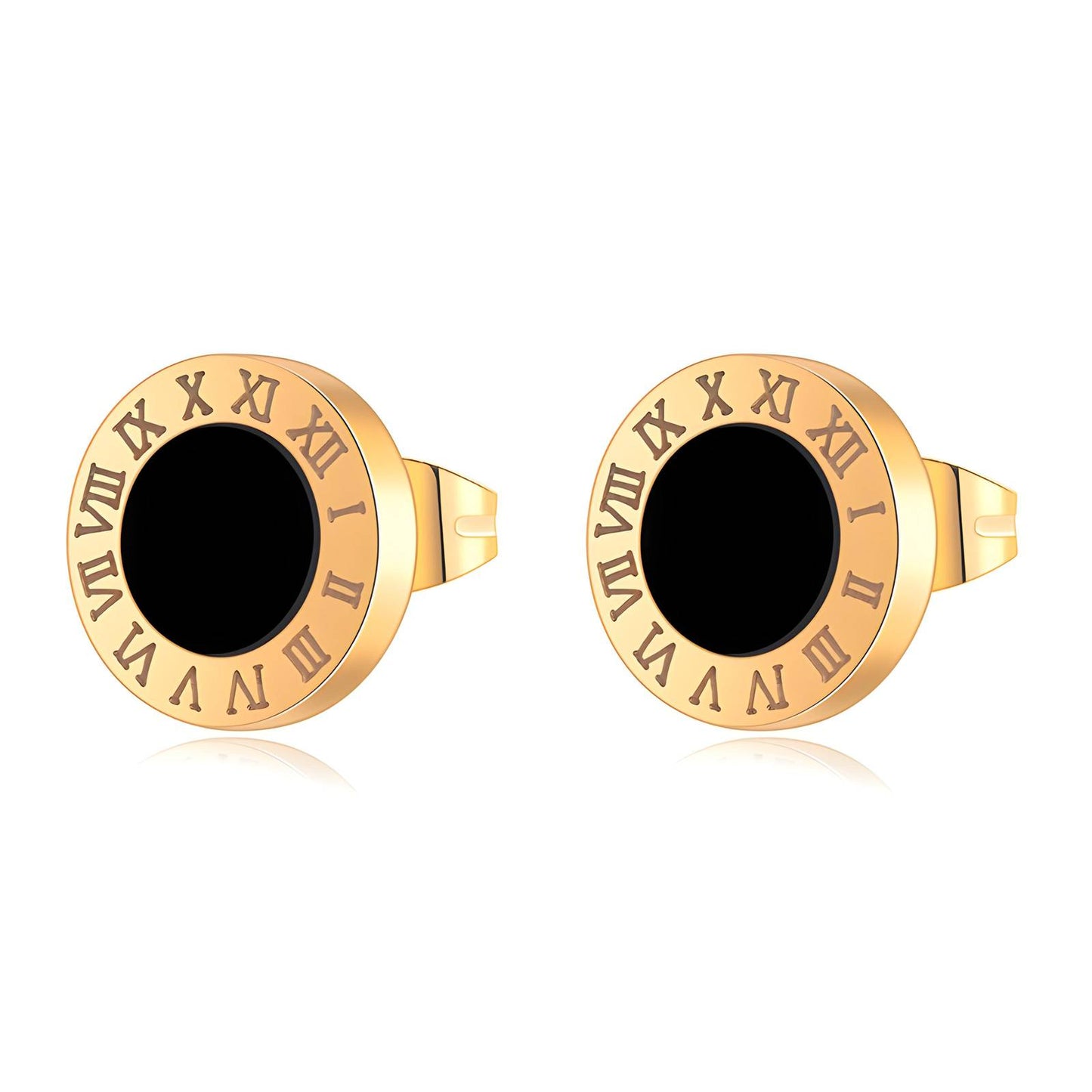 18K gold-plated Stainless-steel earrings