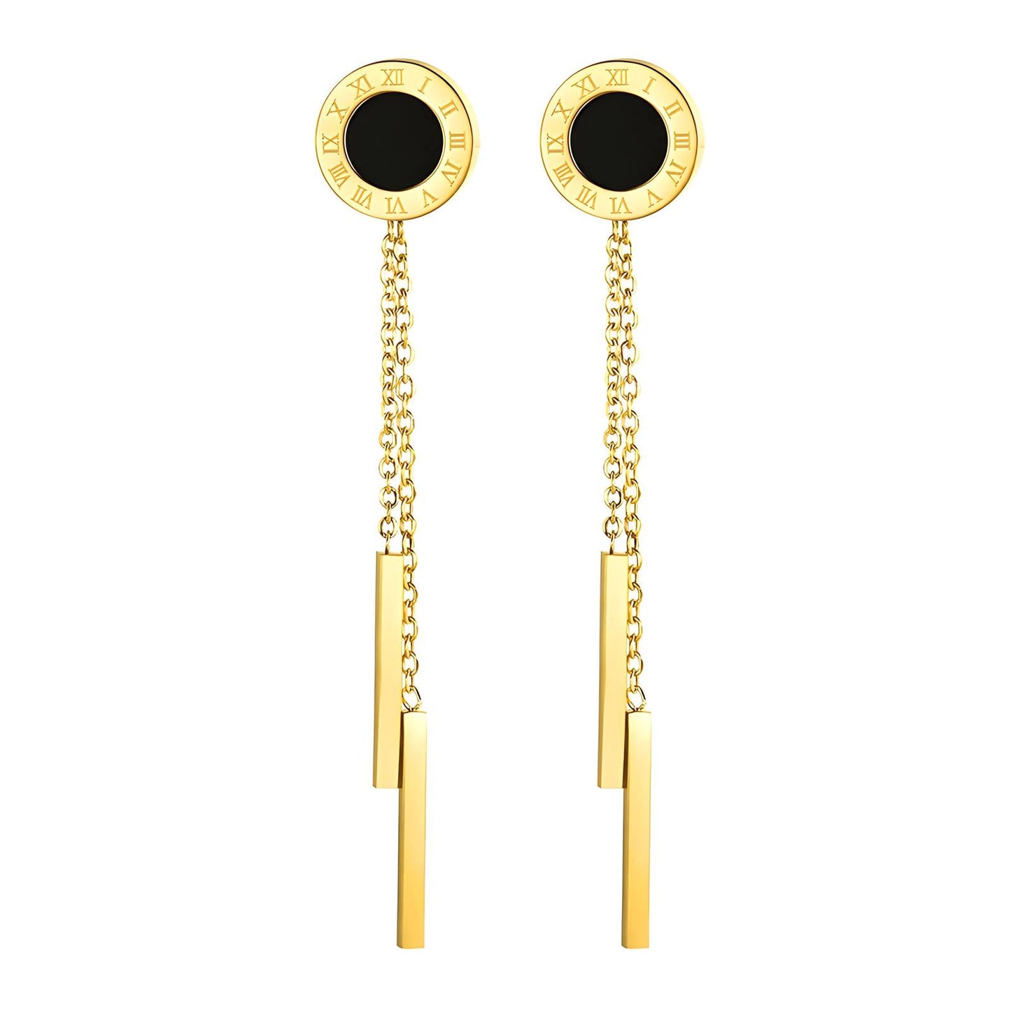 18K gold-plated Stainless-steel earrings