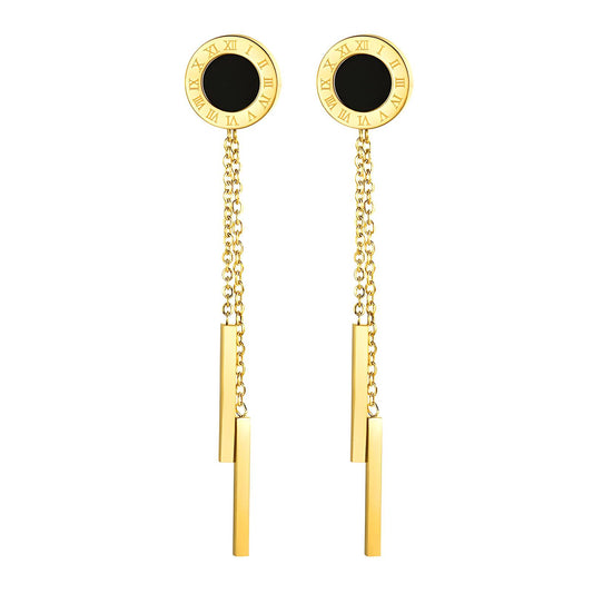 18K gold-plated Stainless-steel earrings