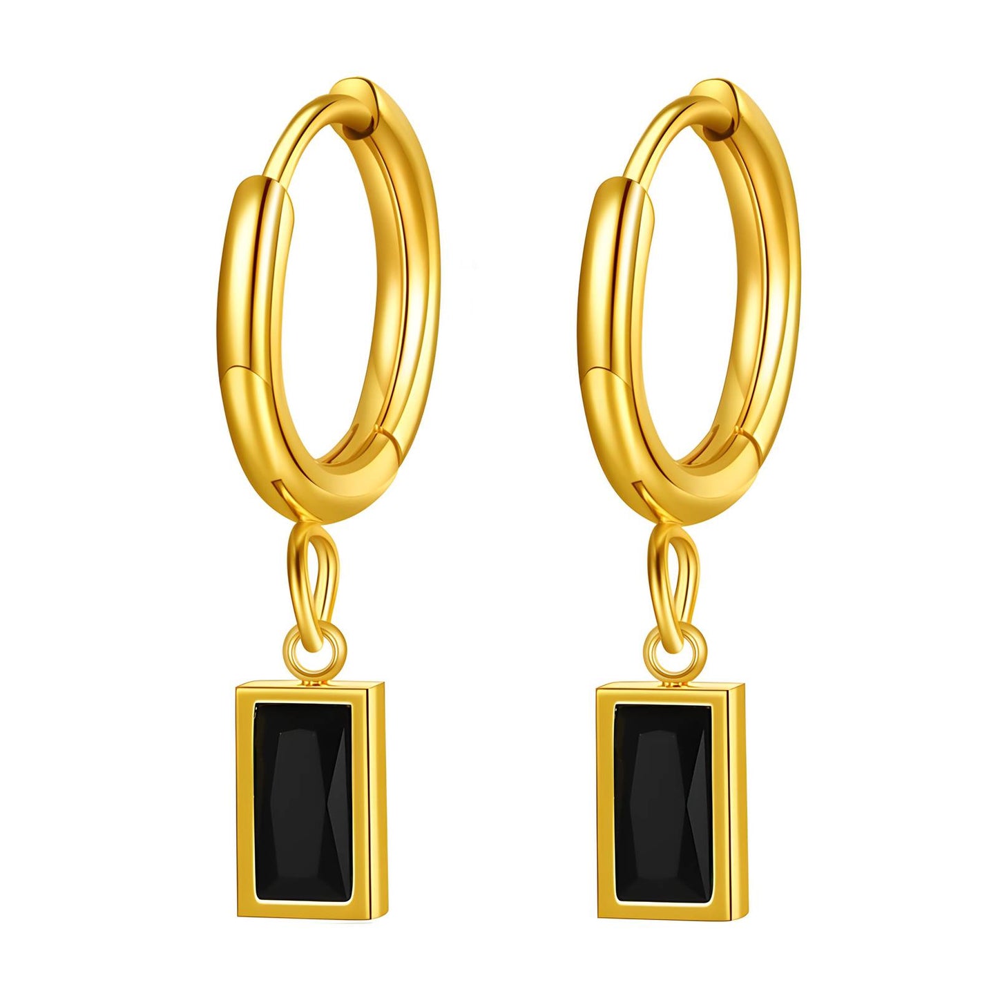 18K gold-plated Stainless-steel earrings