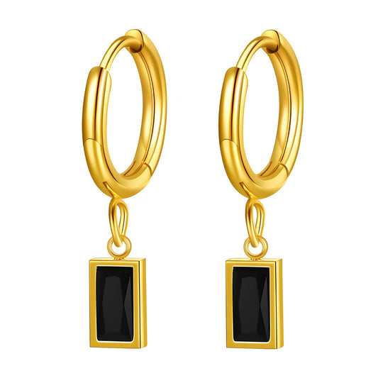 18K gold-plated Stainless-steel earrings