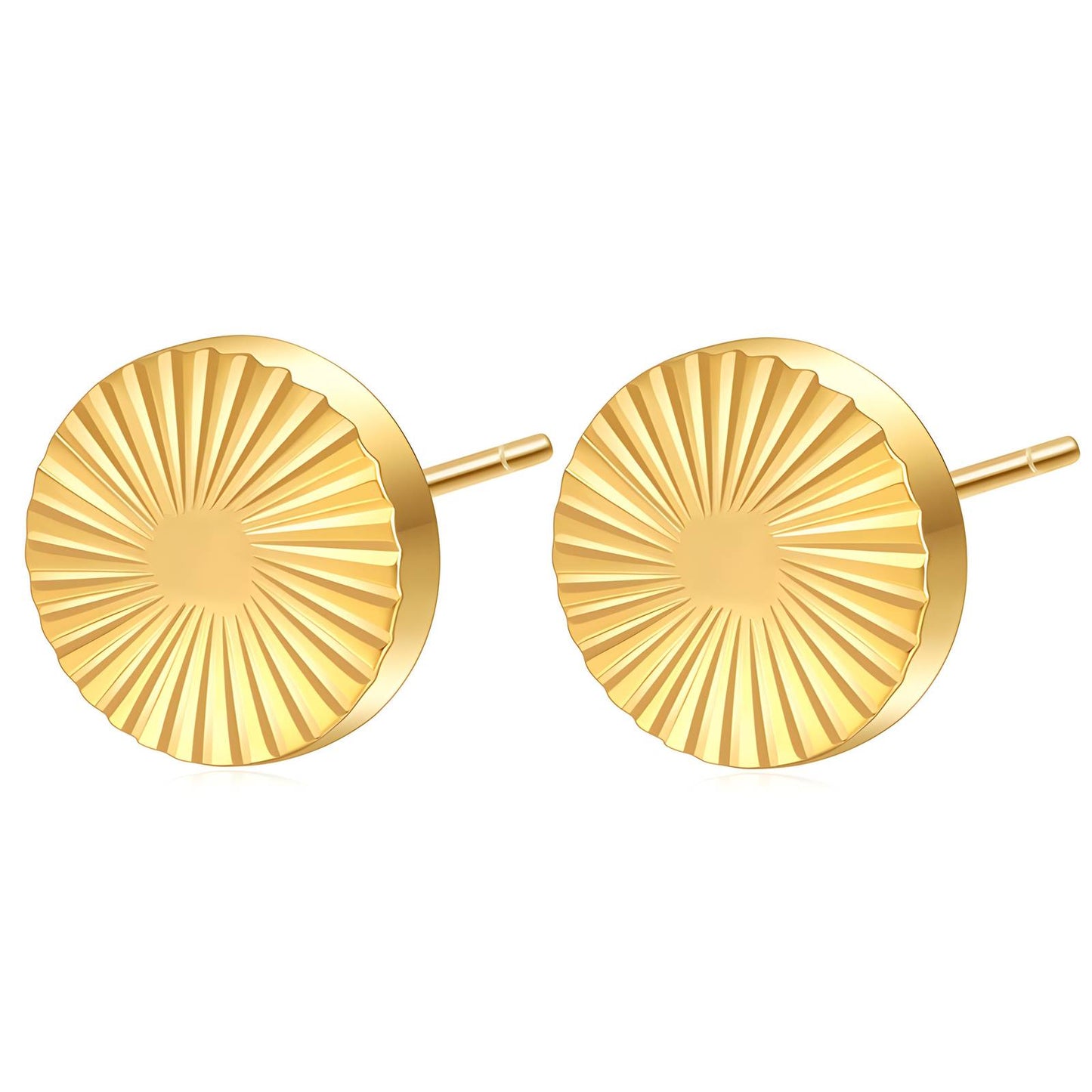 18K gold-plated Stainless-steel earrings