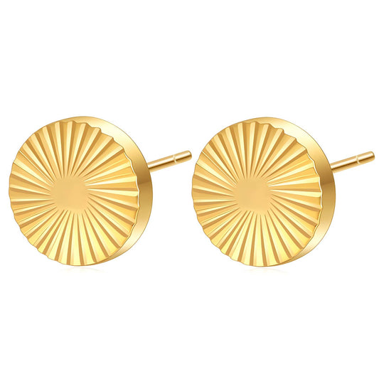 18K gold-plated Stainless-steel earrings