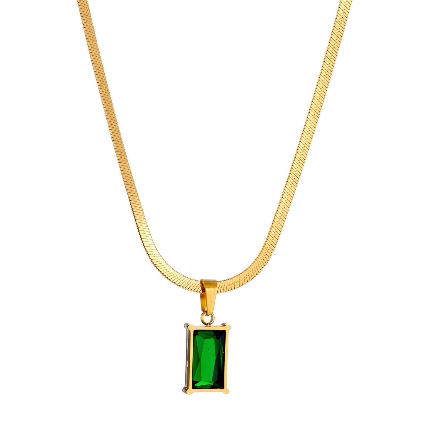 18K gold plated Stainless steel necklace