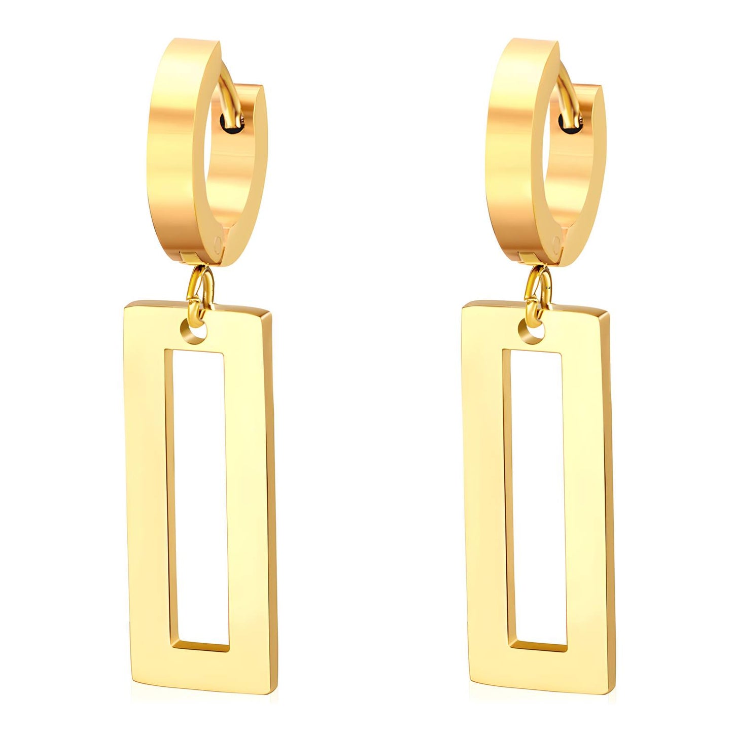 18K gold plated Stainless steel earrings