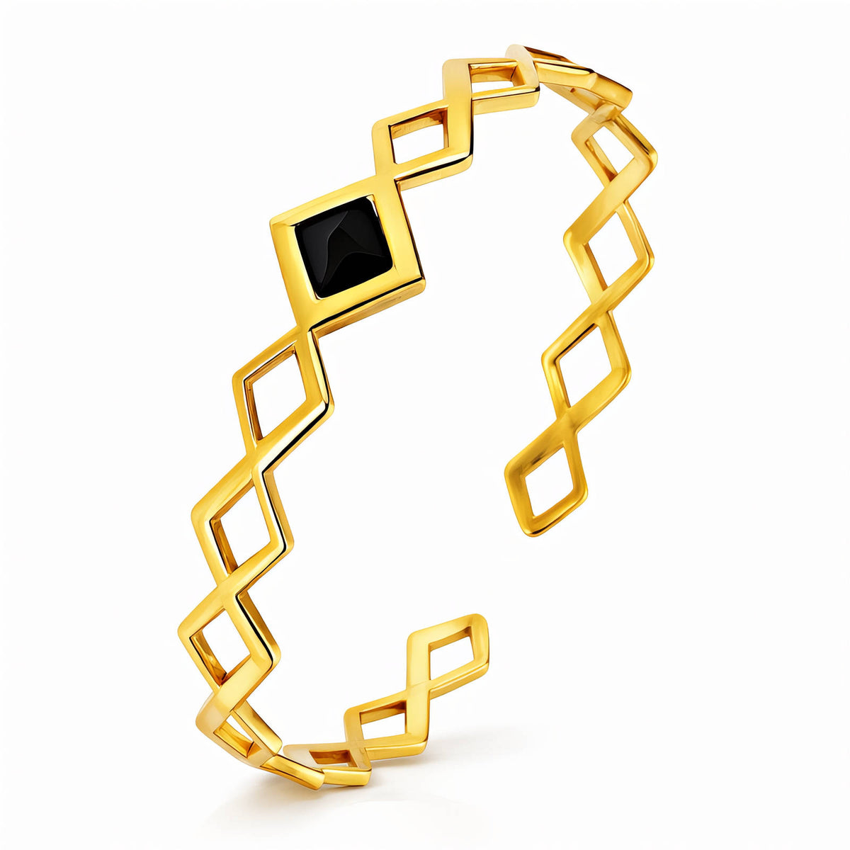 PVD Gold-Plated Stainless Steel Bracelet