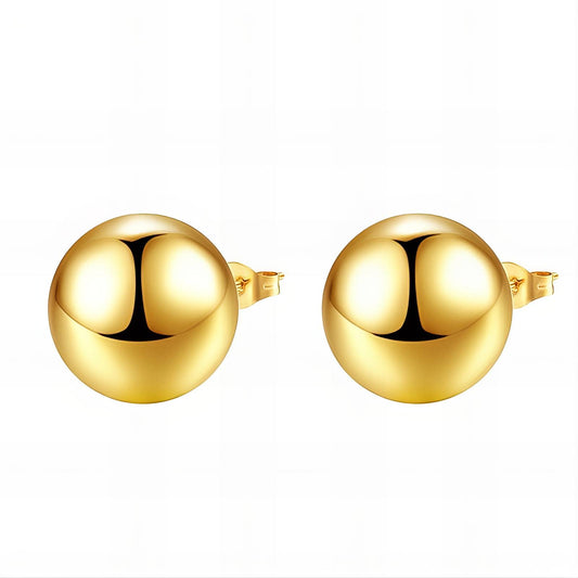 18K gold-plated Stainless-steel earrings